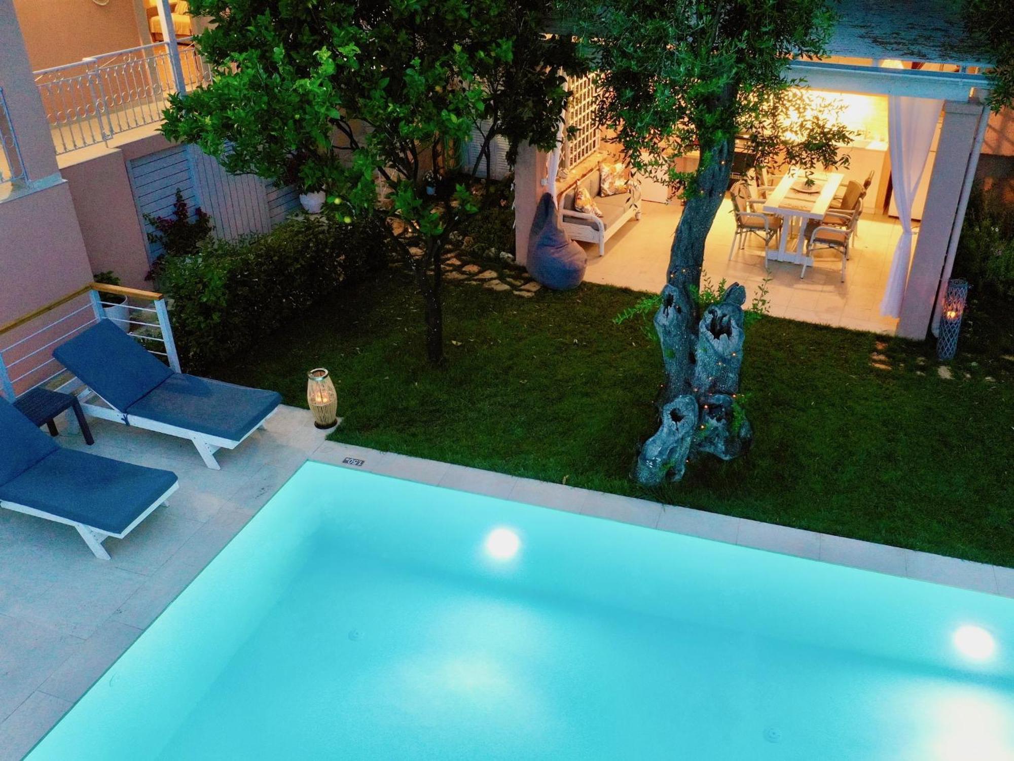 Villa Evmaria With Private Swimming Pool Spartylas Eksteriør billede